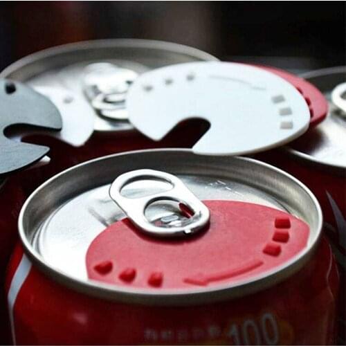 5pcs Creative Can Convert Soda Savers Tops Snap On Cold Beverage Leakproof Can Caps Can Lid Dust Free Sealer