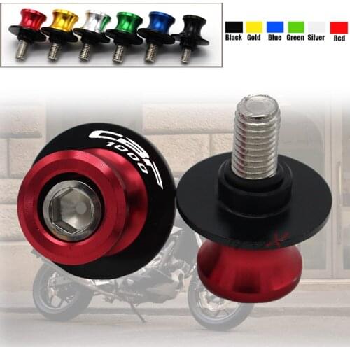 Motorcycle Accessories CNC Aluminum M8 Swingarm Spools Slider Stand Screw For Honda CBF1000 cbf-1000 2006-2009