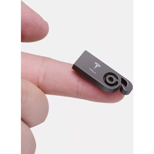 Car Styling Mini Car Music U Disk Drive Pendrive 32 64GB Externe Opslag Memory for Tesla Model3 Model X Model Y Auto Accessories