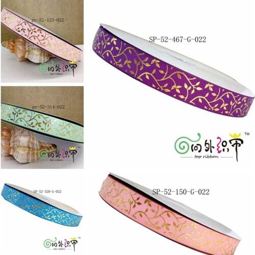 Free shipping printed cartoon grosgrain ribbon PR52-123-022
