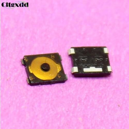 Cltgxdd 1pcs Touch ON/OFF switch button Power small switch push button Spring Piece For iPhone 4 4G Power Sleep Key