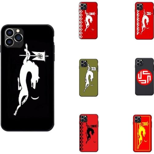 For OPPO A31 33 37 39 53 59 79 11 R15 Plus Pro North Caucasian Avar khanate Khunz Wolf Flag TPU Phone Case
