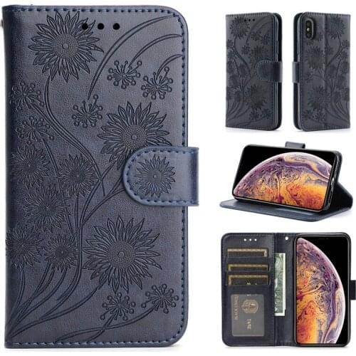 Leather Flip Phone Wallet Case For iPhone 13 Pro max 12 Mini SE 2020 11 12 Pro Max XR X XS 6 6S 7 8 Plus Card Slot Magnet Cover