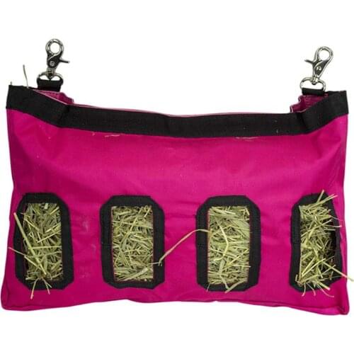 Small Animals Hay Bag Hanging Pouch Feeder Sack Holder Feeding Dispenser Container for Rabbit Guinea Pig Bunny Chinchilla