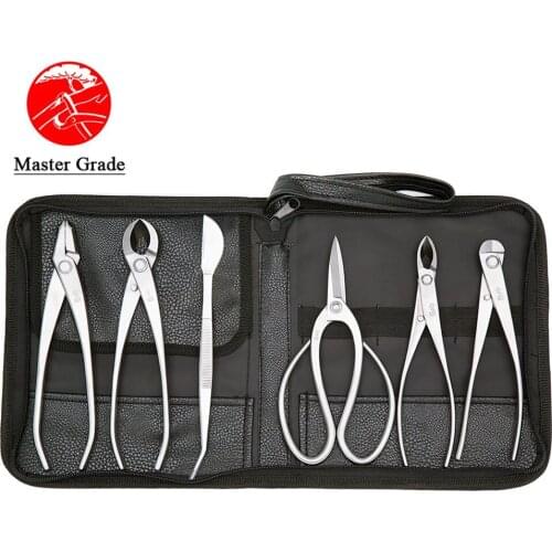 Master Grade 6 PCS Bonsai tool set JTTK-02 From TianBonsai