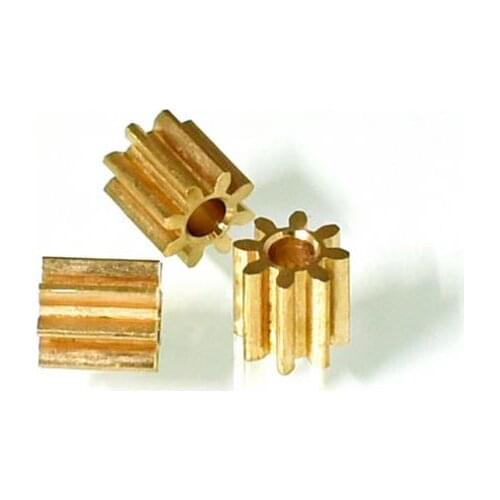 Toy Drone Motor Copper Gear 0.5*2.0*5*5*8mm