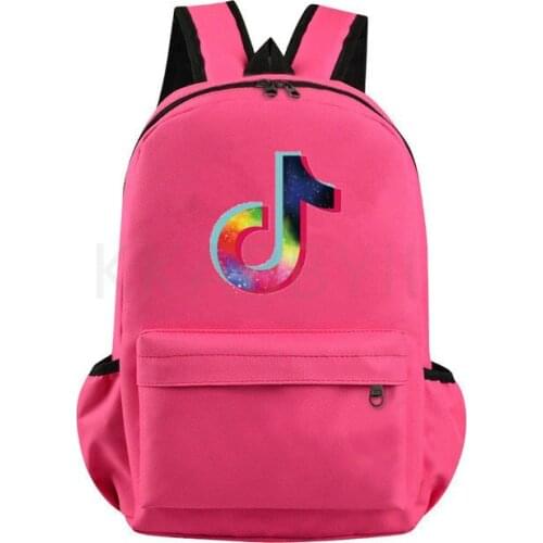 TIK TOK Teenagers School Bag Men Women Backpack Laptop Backpack Boys Girls School Backpacks Shoulder Bag Mochilas
