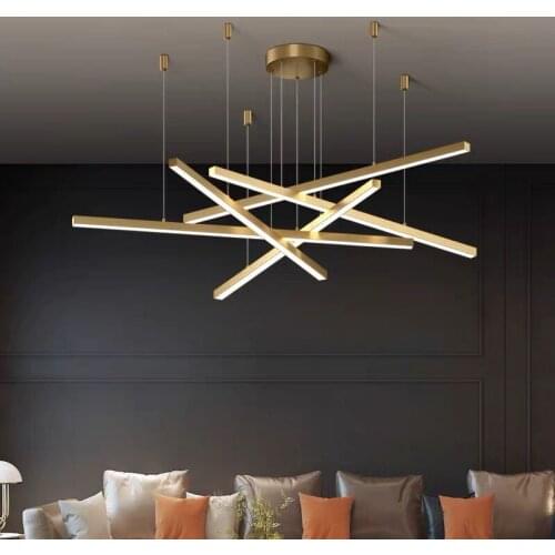 Modern living room chandelier creative restaurant Raskin bedroom home lighting coffee shop office rope Chandelier
