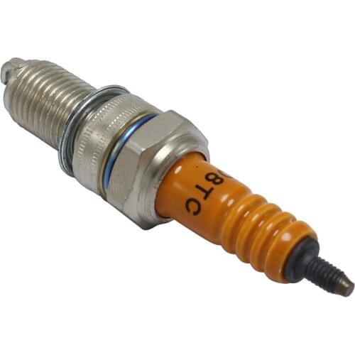 Vodool High Performance 3-Electrode Motorcycle Spark Plug for Honda Yamaha Yamaha D8EA D8RC DR8EA D7EA T2197 12mm Dia