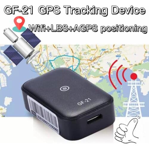 Anti-Theft GF-21 Mini GPS Tracking Finder Device Vehicle Car Pets Kids Car Motorcycle Truck Kids Teens Old Tracker Locator