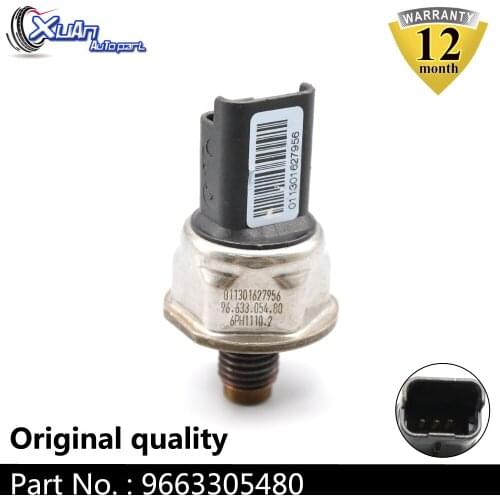 XUAN 9663305480 Fuel Rail Pressure Regulator Sensor Common Rail valve For PEUGEOT Expert II CITROEN Jumpy II 2.0 HDi 2.0HDi