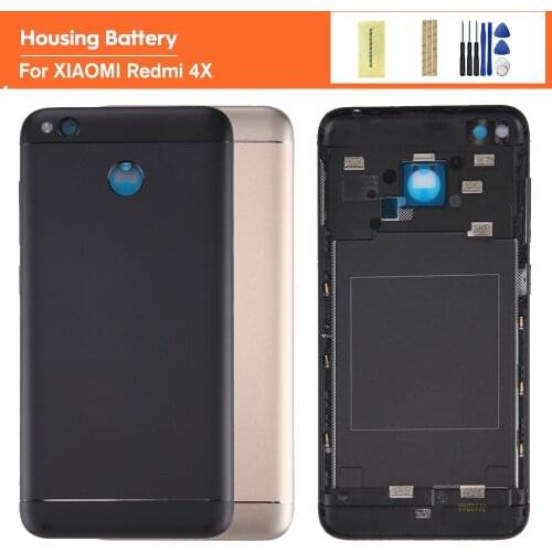 AAA High Quality For Xiaomi Redmi 4X Metal Back Housing Battery Cover Door Rear Cover Replacement