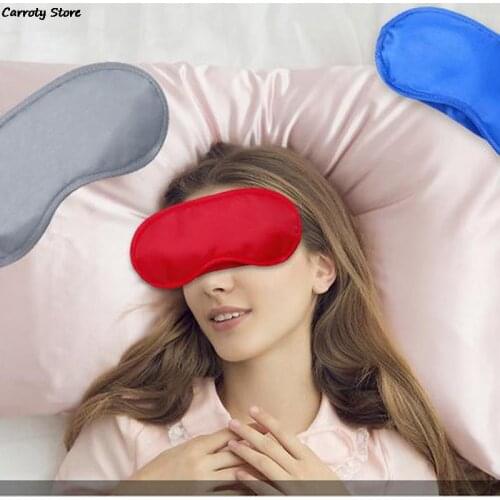 1pc Cute Eye Aid Travel Rest Eye Cover Sleeping Mask Aviation Sleep Mask Unisex Fashion Portable Elastic Bandage Eye Masks
