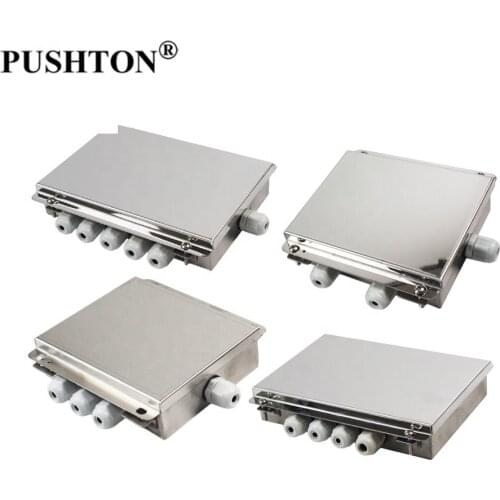JXH Weight Bridge Truck Floor Die Casting Waterproof IP67 4/6/8/10 Line Weighing Scale Load Cell Junction Box