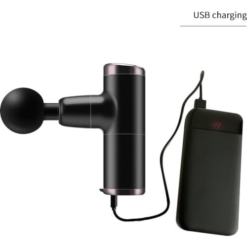 Mini Pocket Muscle Massage Gun Neck Muscle Massager Electric Pain Trainer Therapy for Body Massage Relaxation Pain Relief