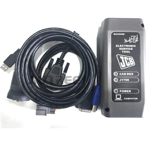 Construction Agricultural truck diagnostic JCB Electronic Service Master 4 interface diagnostic scanner kit with software