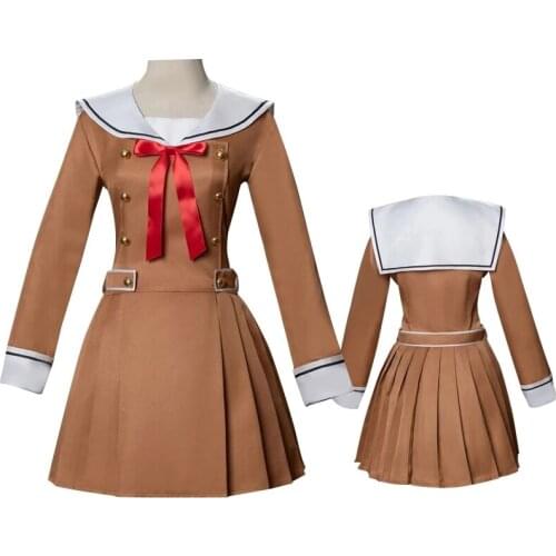Cosplay Anime Womens Sailor Suit Shirt Pleated Skirt Cos Suit Daily Age Reduction Halloween Anime Clothes