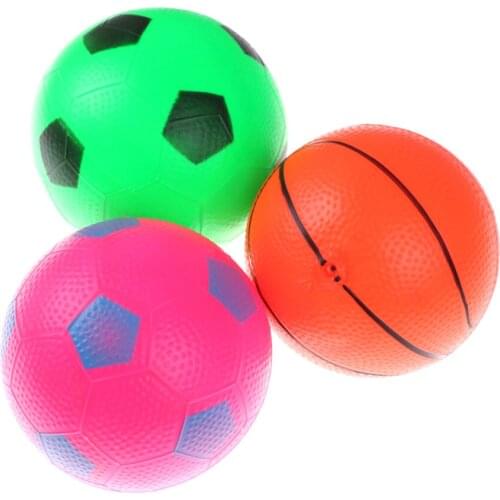 12cm Learning Ringing Mini Ball Child Toys Random Baby Kid Early Education Small Basketball Football Blow Up Toys