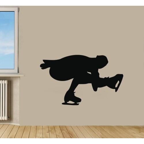 Wall Decals Vinyl Decal Sticker Art Murals Decor Figure Skater Ice Skating