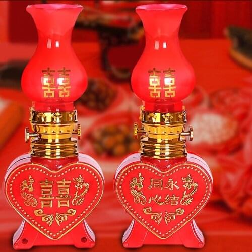 Newcomer bedside lamp battery hi word table lamp peach heart wedding hi word lamp wedding wedding room layout offspring lamp