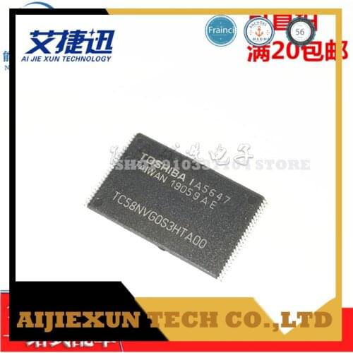 10pcs/lot TC58NVG0S3HTA00 128M Memory IC CHIPS NEW AND ORIGIANL