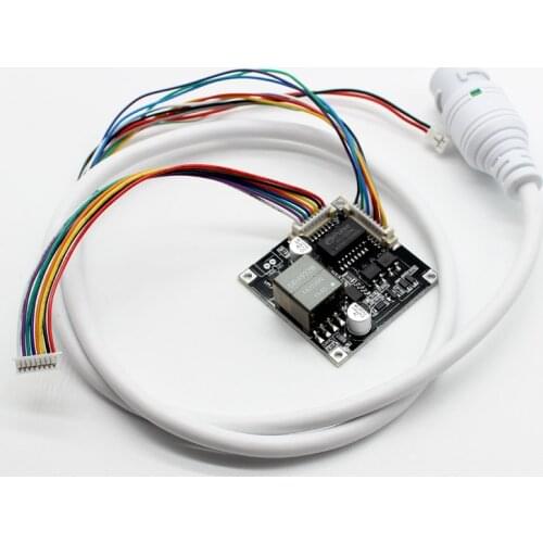 CCTV POE module PCB board Power Over Ethernet 12V output Smart POE IEEE802.3af/at for ip camera with weatherproof POE cable