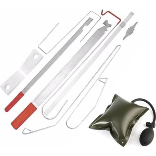 Useful Car Auto Door Key Lost Lock Out Emergency Open Unlock Tool Kit + Air Pump
