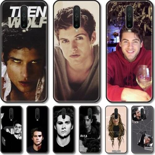 Teen wolf roles Phone Case For Redmi 10 9 8 7 6 GO S C T PRO Note 5G Black Cover TPU