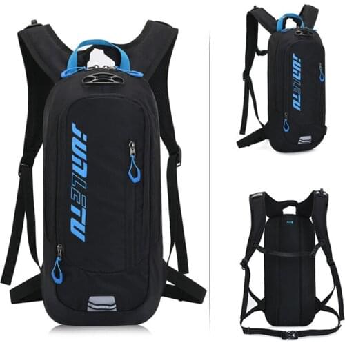 Waterproof 10L Backpack Outdoor Cycling Bag with Night Reflector MTB Bike Backpack Helmet Strap Design Running Hiking Backpacks