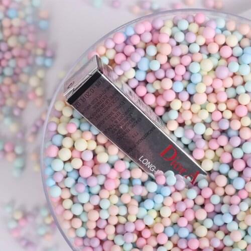 10/30g 2-6mm Polystyrene Styrofoam Balls Macarons Foam Bubble Ball DIY Craft Gift Boxes Filler Particles Accessories