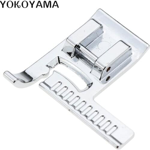 YOKOYAMA Sewing Parts With Ruler Presser Foot Sewing Multifunction Household Sewing Machines Supplies For Feiyue Brother Singer