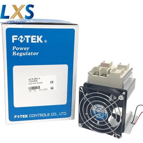 Taiwan FOTEK ACR-80LA Power Regulator /Thyristor Power Regulator/Linear control type solid state module
