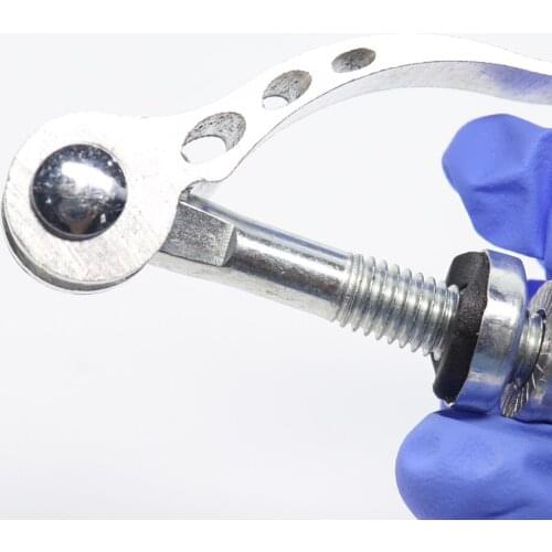 M8x60mm Quick-dismantle lever Bike Seat Clamp 5PCS Bike Seat Quick Release Clamp Lever Bicycle Seat Clamp Rod Bolt