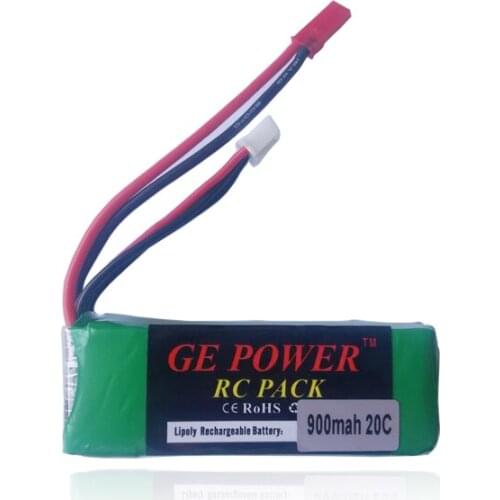 1pcs GE rc aircraft lithium FPV battery 11.1 V 900 mah 3s 20c big Lamar rc helicopter