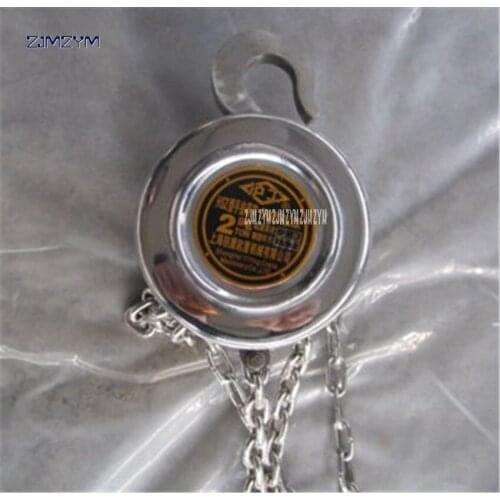 2T*3M Lifting Lever Chain Hoist 304 Stainless Steel Industrial 2 Tons Chain Block Crane Lifting Sling Material Handling Tool