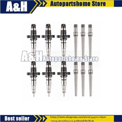 6PCS Fuel Injector set for Dodge Ram Trucks Pick-up Truck 5.9L Diesel 2003-2004 R8004082AA R5086894AA