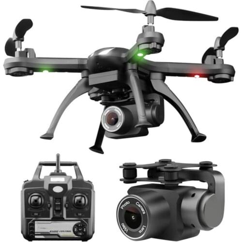 Drones with camera fpv one-button return flight rc quadcopter long battery four-axis RC helicopter with led drone toys gift