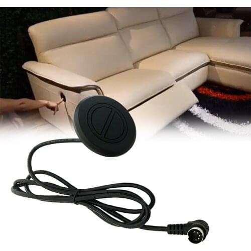 Fixed Wired Home Use Switch Hand Controller Remote Lift Chair For Sofa 5 Pin Plug Power Recliner 2 Button Electric Recliner