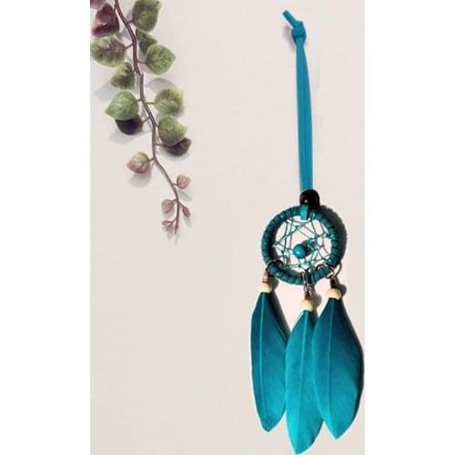 Feather Dream Catcher Drop Pendant Car Decoration Hanger Room Decor Aesthetic DreamCatcher Boho Decoration Home Decor Hanging
