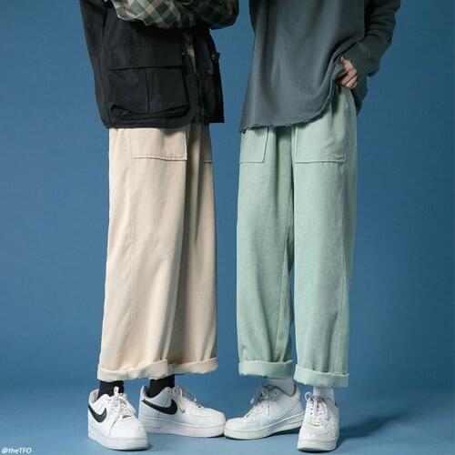 MUZISHA Men's Corduroy Trousers