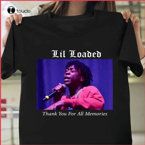 Hot New!! Lil Loaded Rip Thank You For Memories Unisex T-Shirt, 100% Cotton