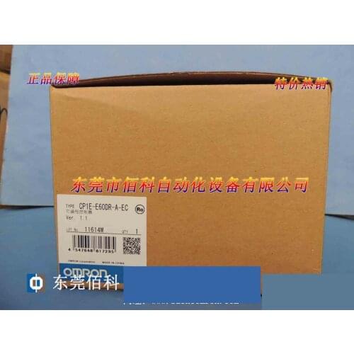 New PLC CP1E-E60DR-A-EC