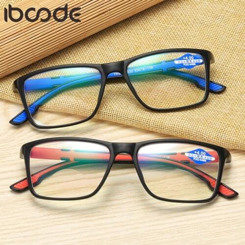 Iboode Men Women Reading Glasses Bifocal Far Near Anti Blue Light Magnification Eyewear Presbyopic Eyeglasses +1.0 To +4.0 New