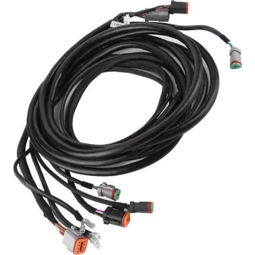 20ft Outboard Main Modular Ignition Wiring Harness Cable 176340 Fit for Johnson/Evinrude/OMC Outboard Motor Remote Control Box