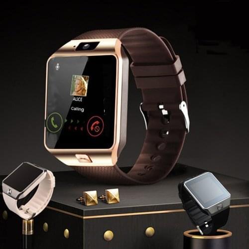New Smartwatch Intelligent Digital Sport Gold Smart Watch DZ09 Pedometer For Phone Android Wrist Watch Men Womens satti Watch