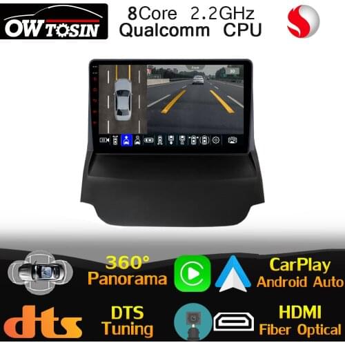 Qualcomm 8Core Android Car Multimedia Player For Ford Ecosport 2012-2017 GPS 360 Panoramic Radio CarPlay Optical HDMI 4G WiFi
