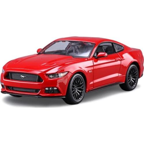 High quality 1:18 Mustang GT alloy model,simulated die cast metal sports car model,exquisite gift collection,free shipping
