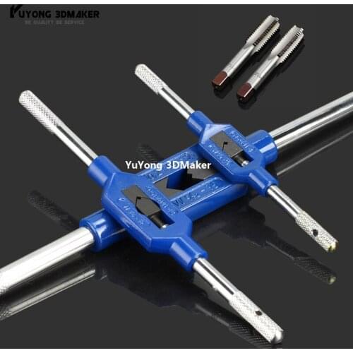 High strength hard steel manual machine Screw Tap M5 pointed Thread Tapping for V-slot C-Beam T-slot etc Linear Rails