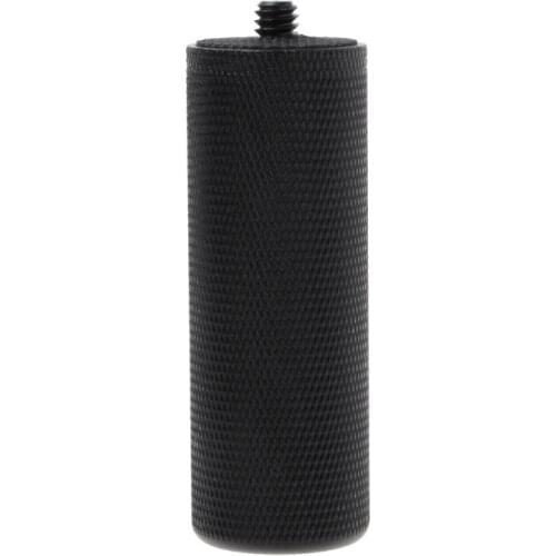 1/4'' Metal Handle Hand Grip Stabilizer Stick For LED Flash Light Video Camera