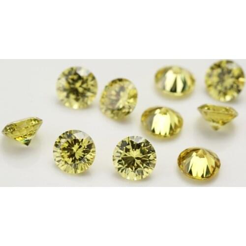 1mm~1.5mm peridot cz 1000 pcs factory wholesale AAAAA peridot cubic zirconia cz gemstone for jewelry
